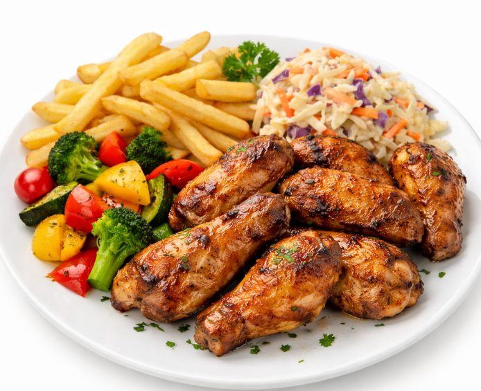 GRILLED CHICKEN WINGS